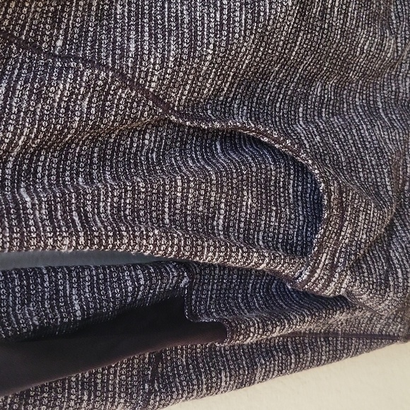 Lululemon Base Runner Half Zip Coco Pique Black White/Black long sleeve stretchy - Picture 4 of 11